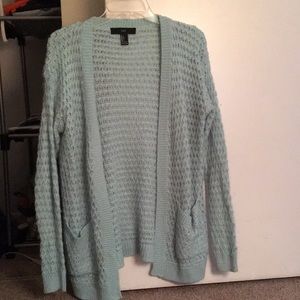 Light blue cardigan